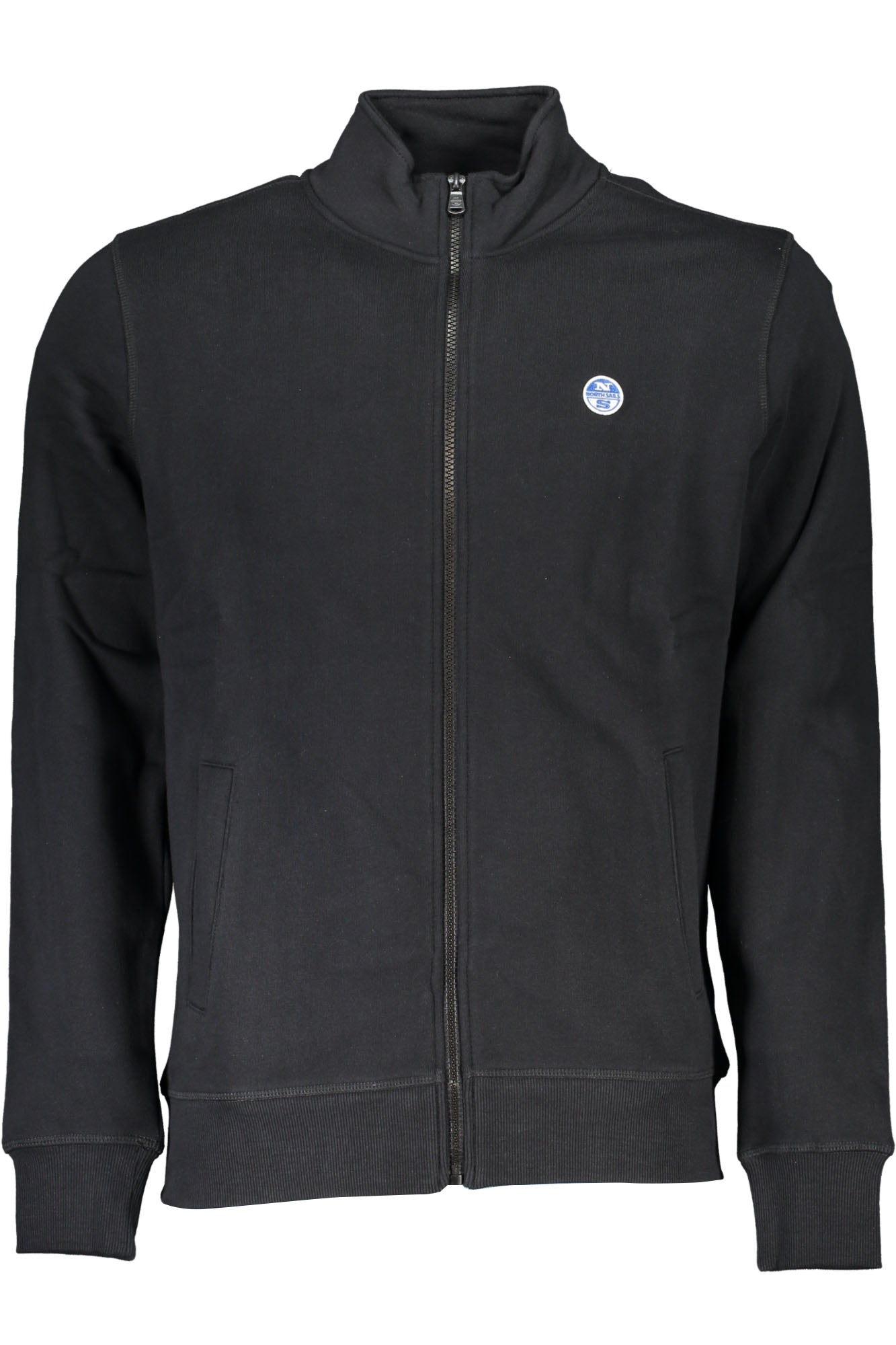 NORTH SAILS FELPA CON ZIP UOMO NERO