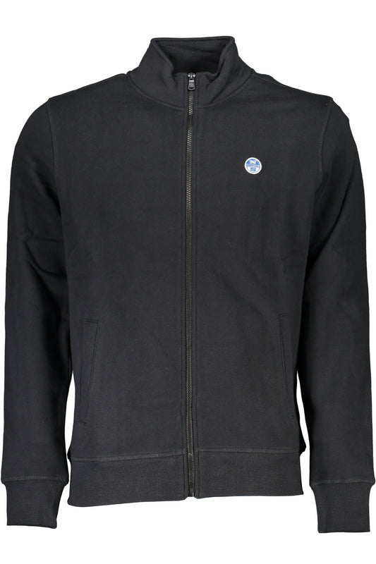 NORTH SAILS FELPA CON ZIP UOMO NERO