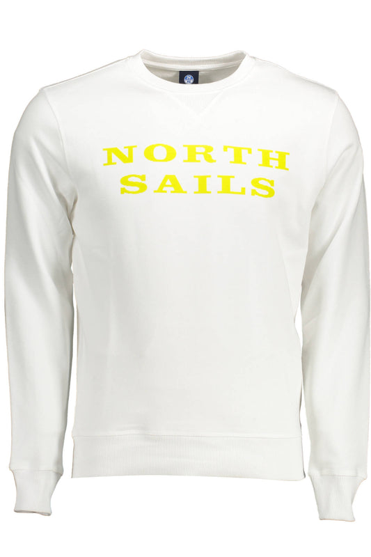 NORTH SAILS FELPA SENZA ZIP UOMO BIANCO