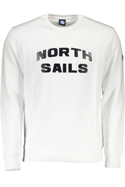 NORTH SAILS FELPA SENZA ZIP UOMO BIANCO""