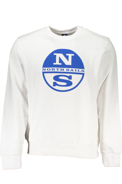 NORTH SAILS FELPA SENZA ZIP UOMO BIANCO