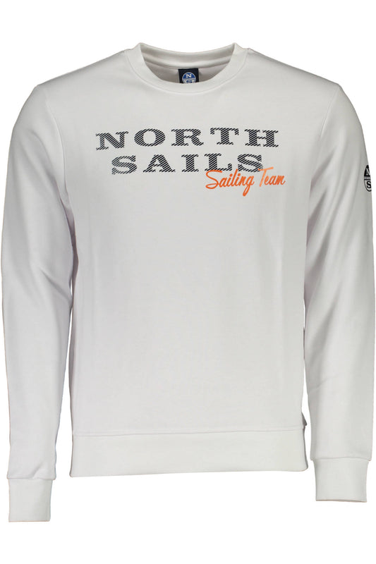 NORTH SAILS FELPA SENZA ZIP UOMO BIANCO""