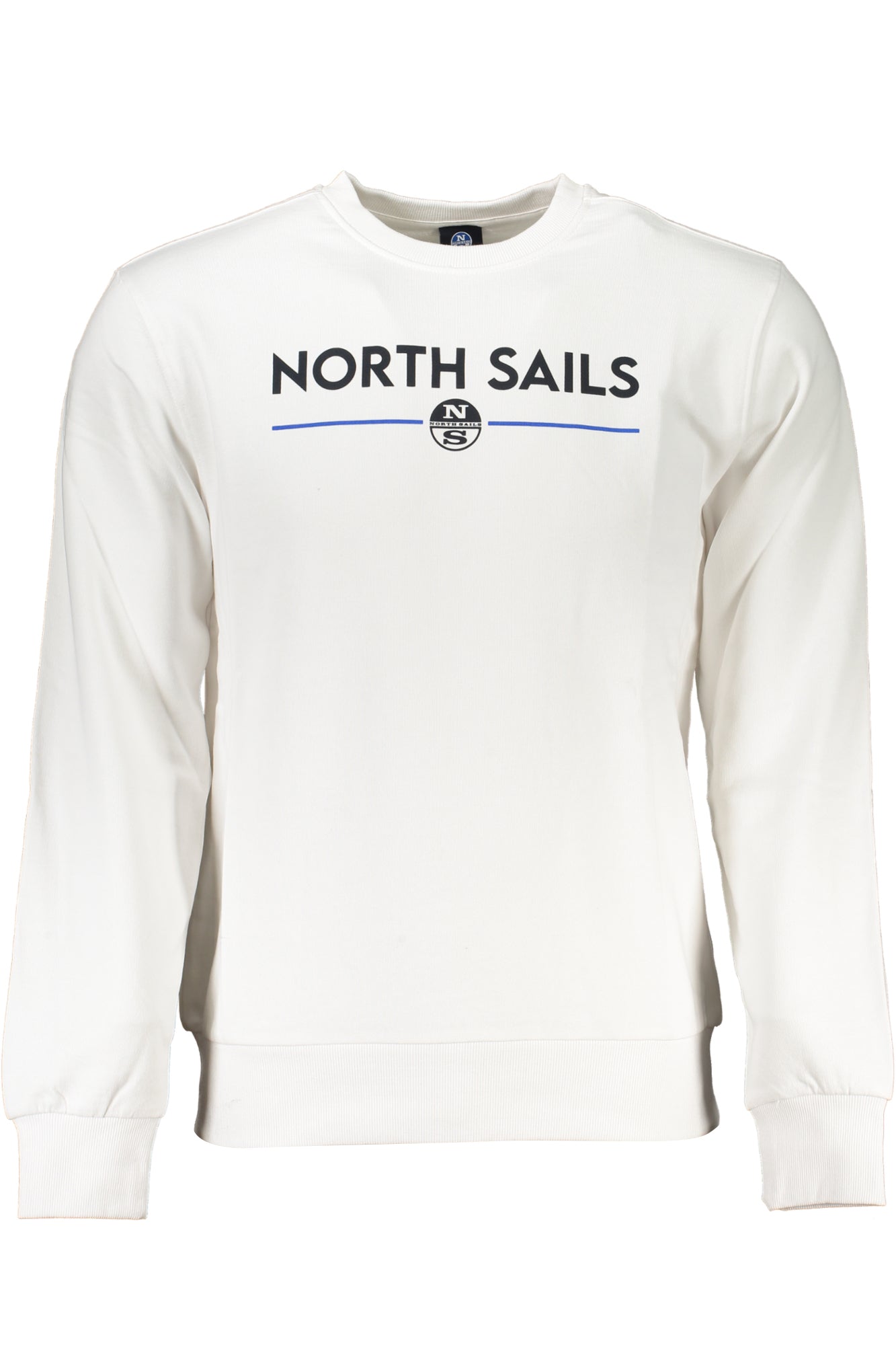 NORTH SAILS FELPA SENZA ZIP UOMO BIANCO