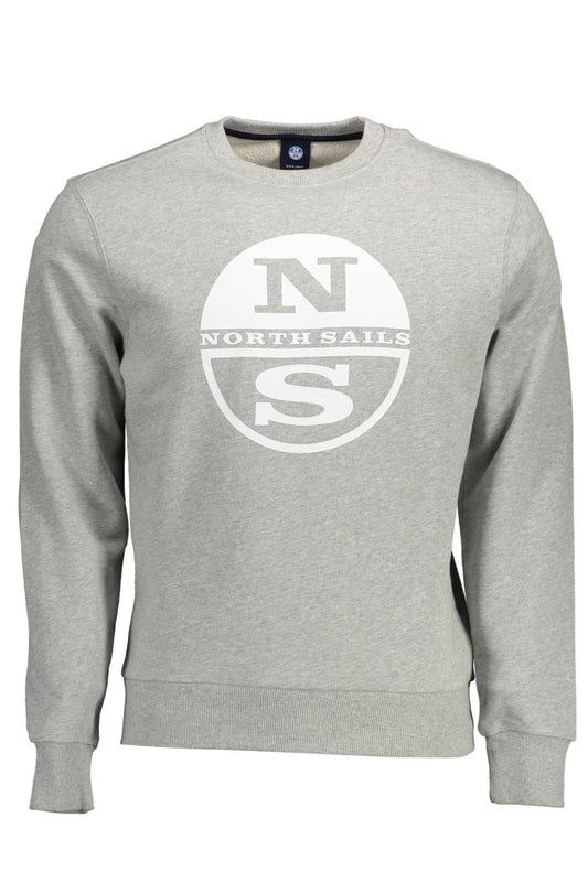 NORTH SAILS FELPA SENZA ZIP UOMO GRIGIO