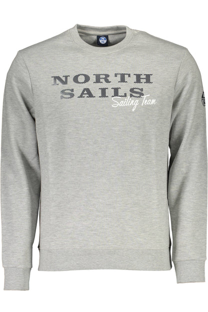 NORTH SAILS FELPA SENZA ZIP UOMO GRIGIO""