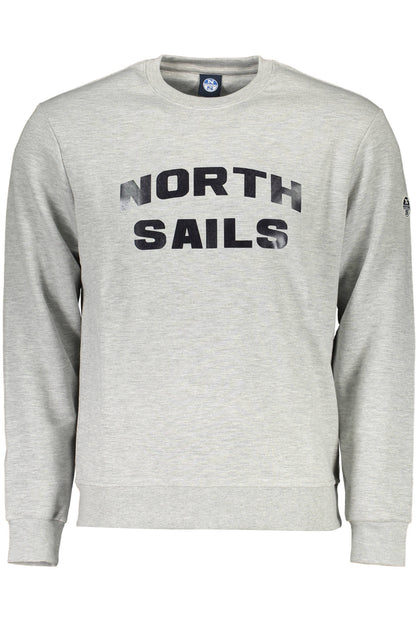 NORTH SAILS FELPA SENZA ZIP UOMO GRIGIO""