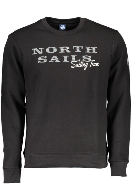 NORTH SAILS FELPA SENZA ZIP UOMO NERO""