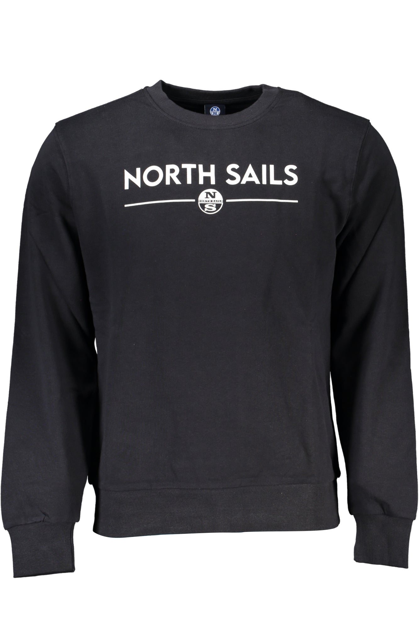 NORTH SAILS FELPA SENZA ZIP UOMO NERO