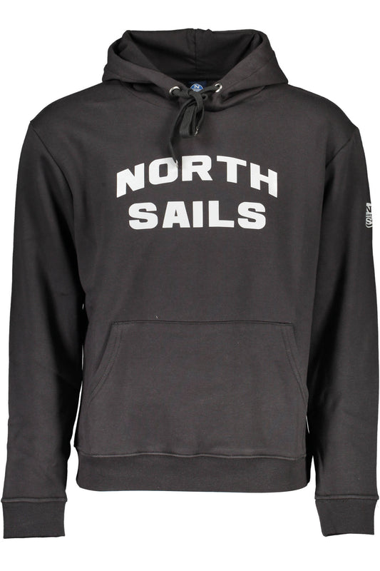 NORTH SAILS FELPA SENZA ZIP UOMO NERO""