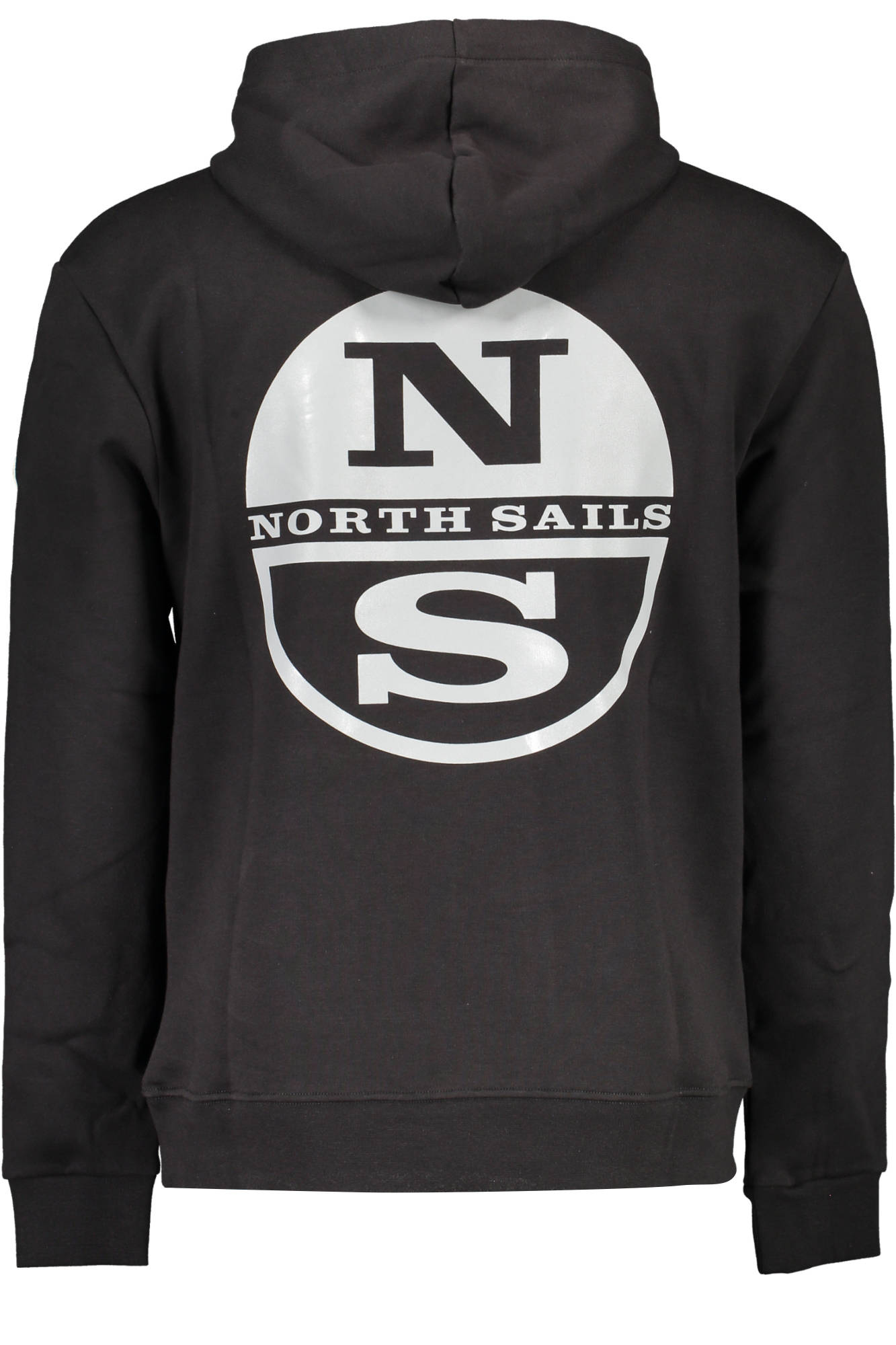 NORTH SAILS FELPA SENZA ZIP UOMO NERO""