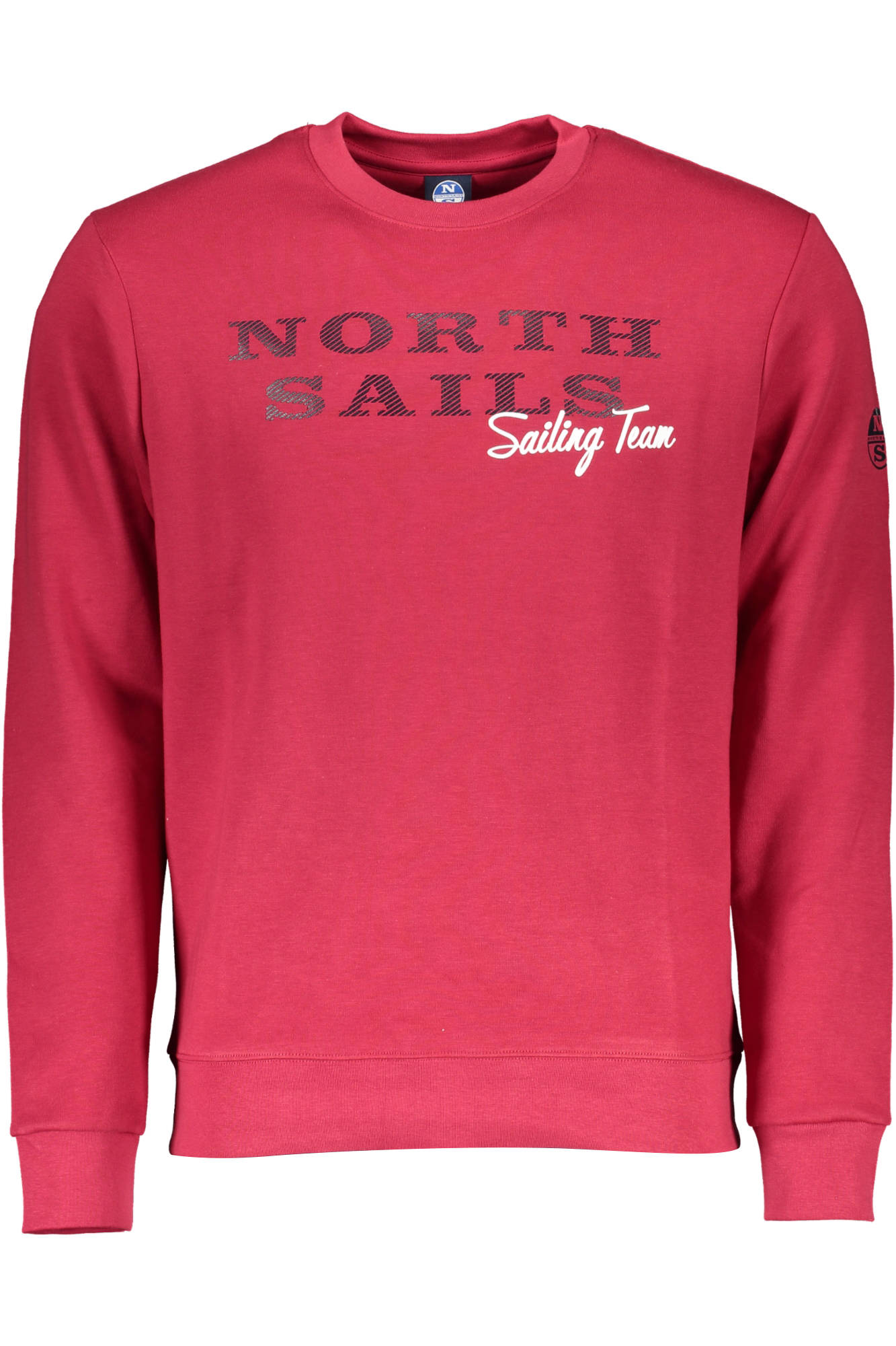 NORTH SAILS FELPA SENZA ZIP UOMO ROSSO""