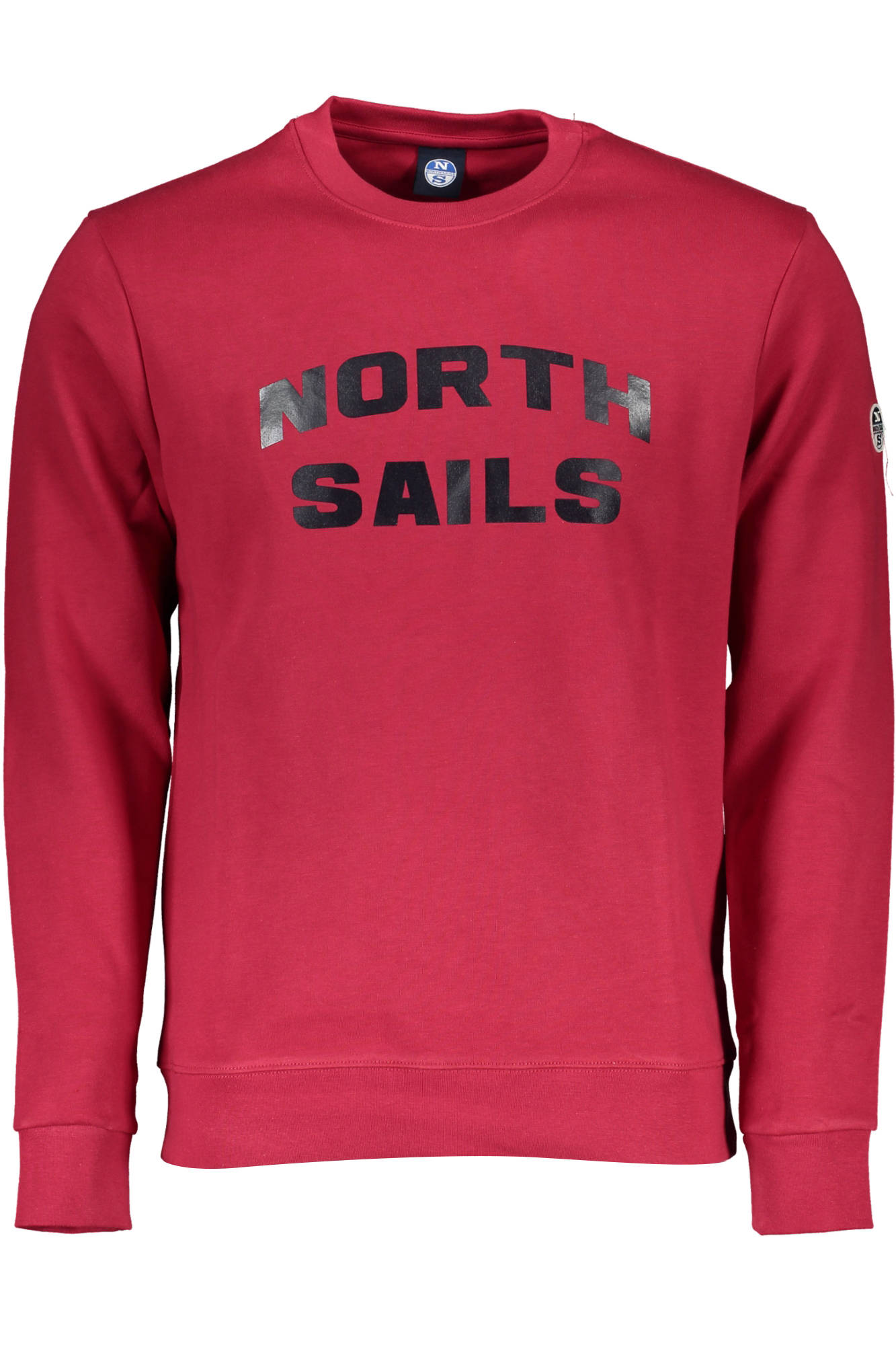 NORTH SAILS FELPA SENZA ZIP UOMO ROSSO""