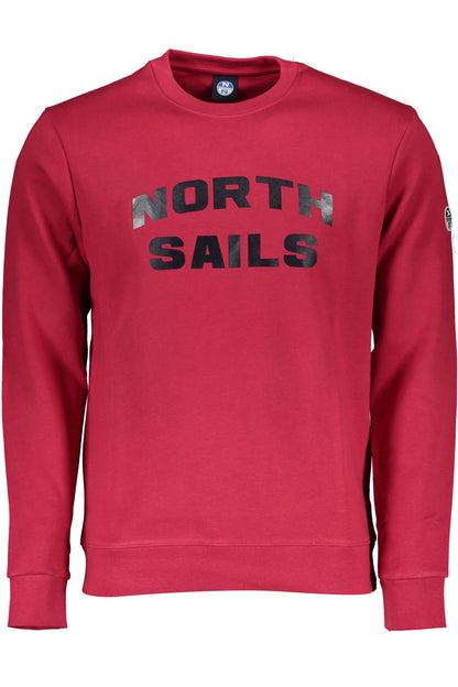 NORTH SAILS FELPA SENZA ZIP UOMO ROSSO""