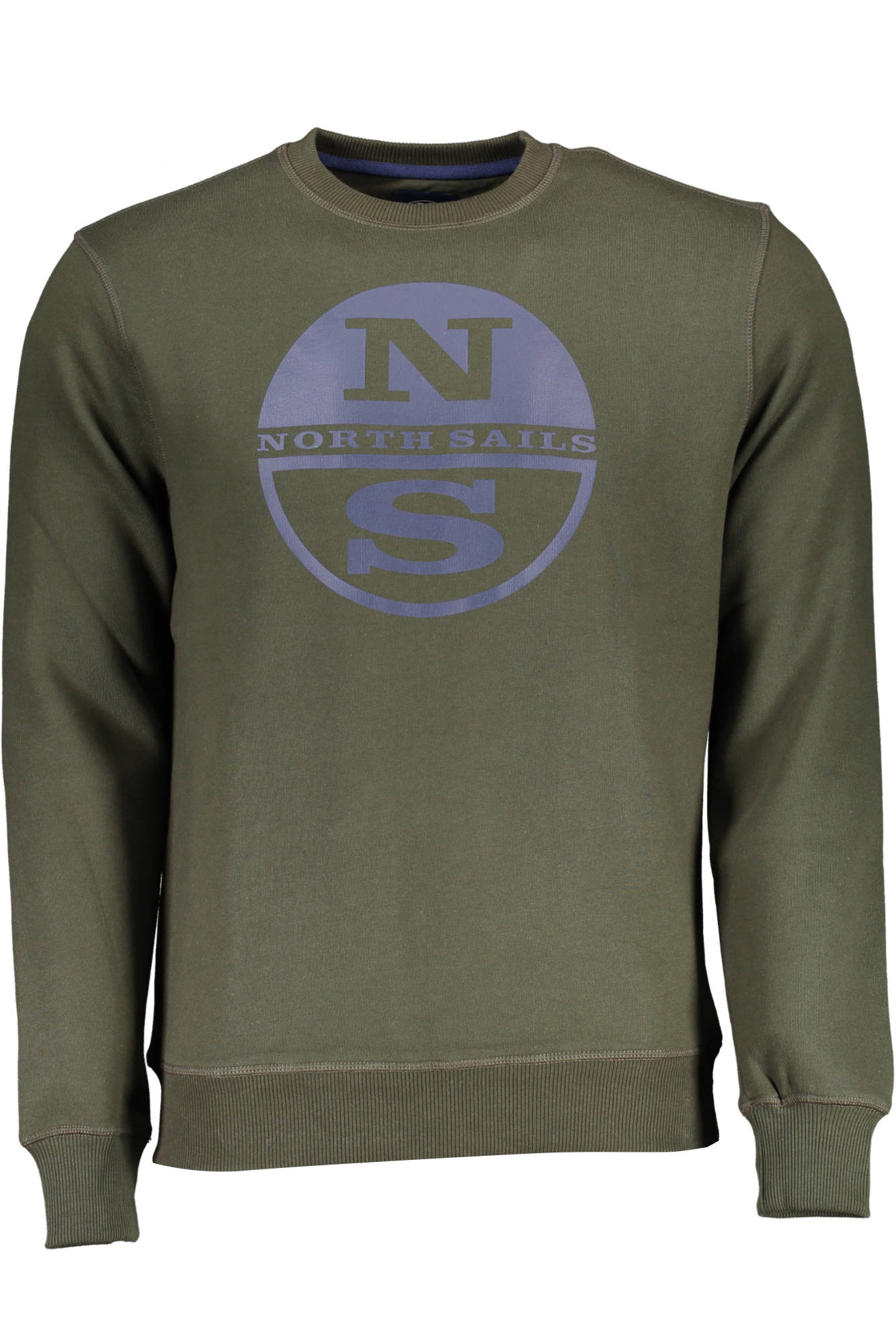 NORTH SAILS FELPA SENZA ZIP UOMO VERDE""