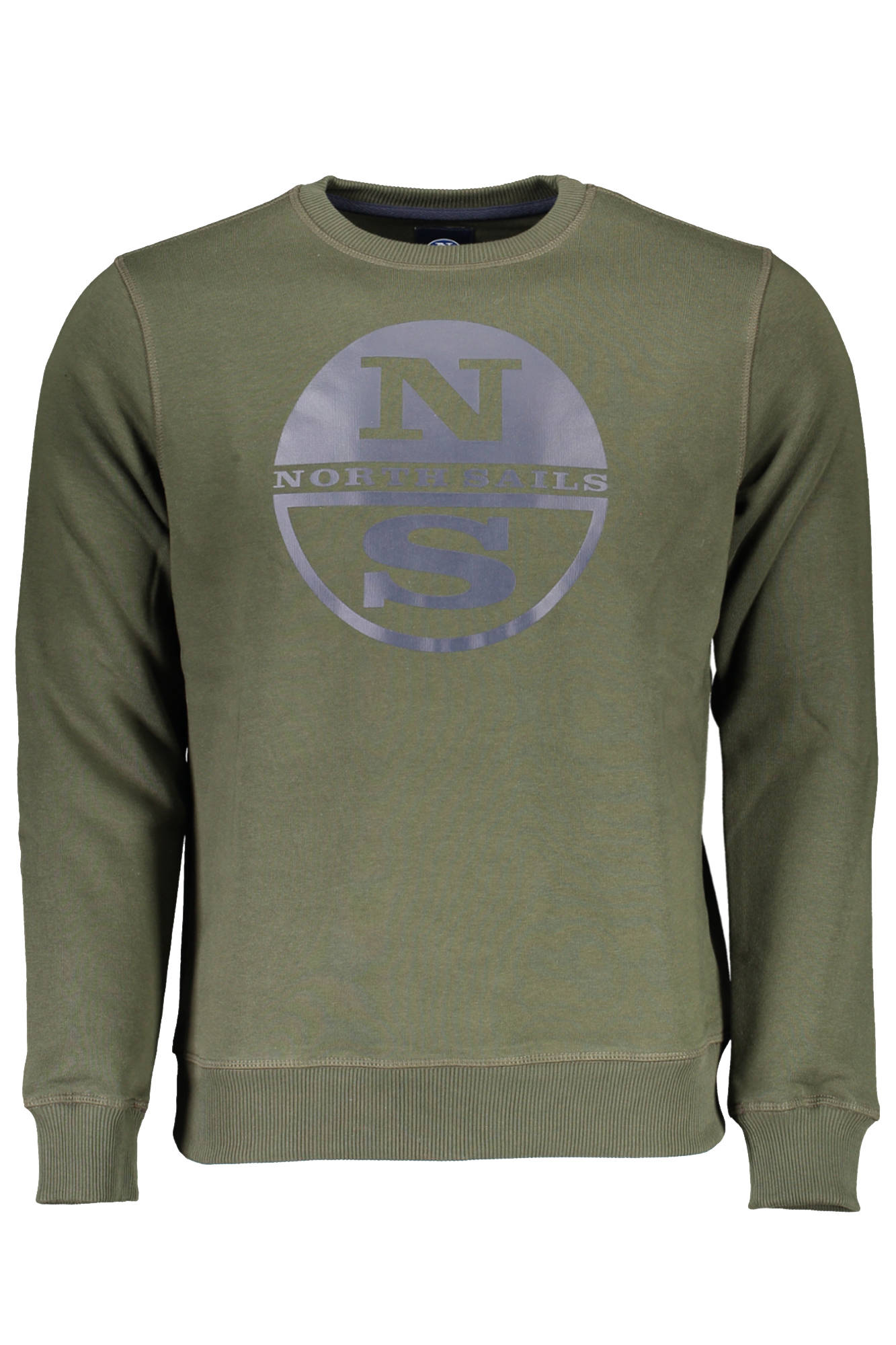 NORTH SAILS FELPA SENZA ZIP UOMO VERDE""