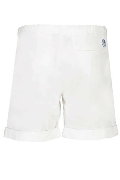 North Sails Pantalone Short Bambino Bianco""