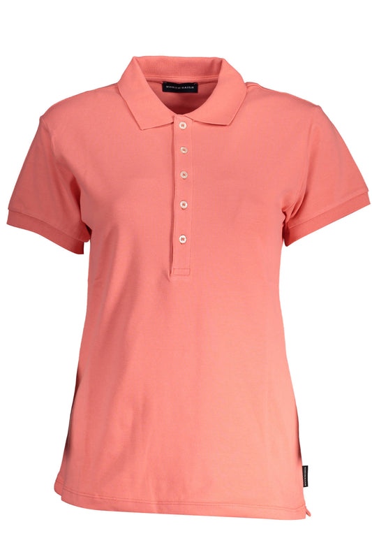 NORTH SAILS POLO MANICHE CORTE DONNA ROSA