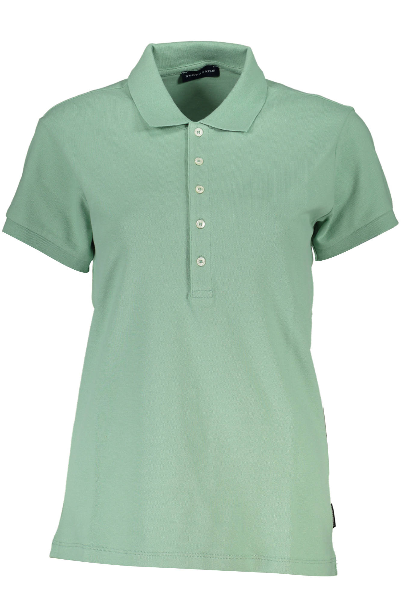 NORTH SAILS POLO MANICHE CORTE DONNA VERDE""