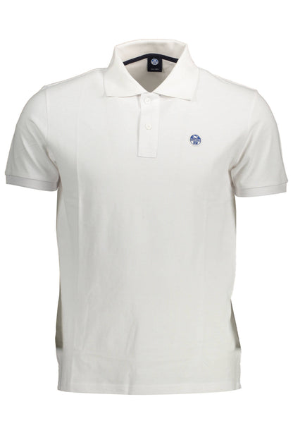 NORTH SAILS POLO MANICHE CORTE UOMO BIANCO