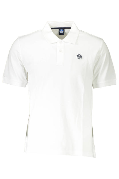 NORTH SAILS POLO MANICHE CORTE UOMO BIANCO