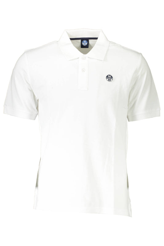 NORTH SAILS POLO MANICHE CORTE UOMO BIANCO