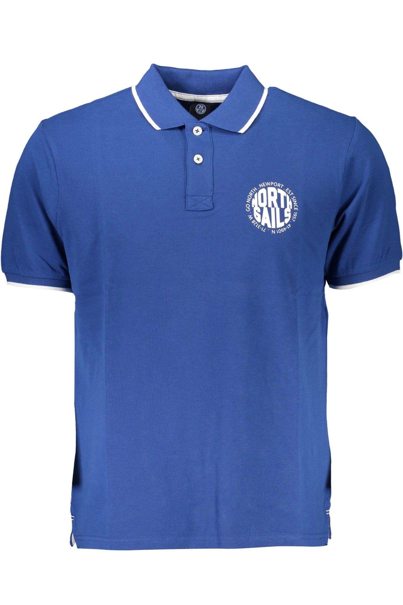 NORTH SAILS POLO MANICHE CORTE UOMO BLU