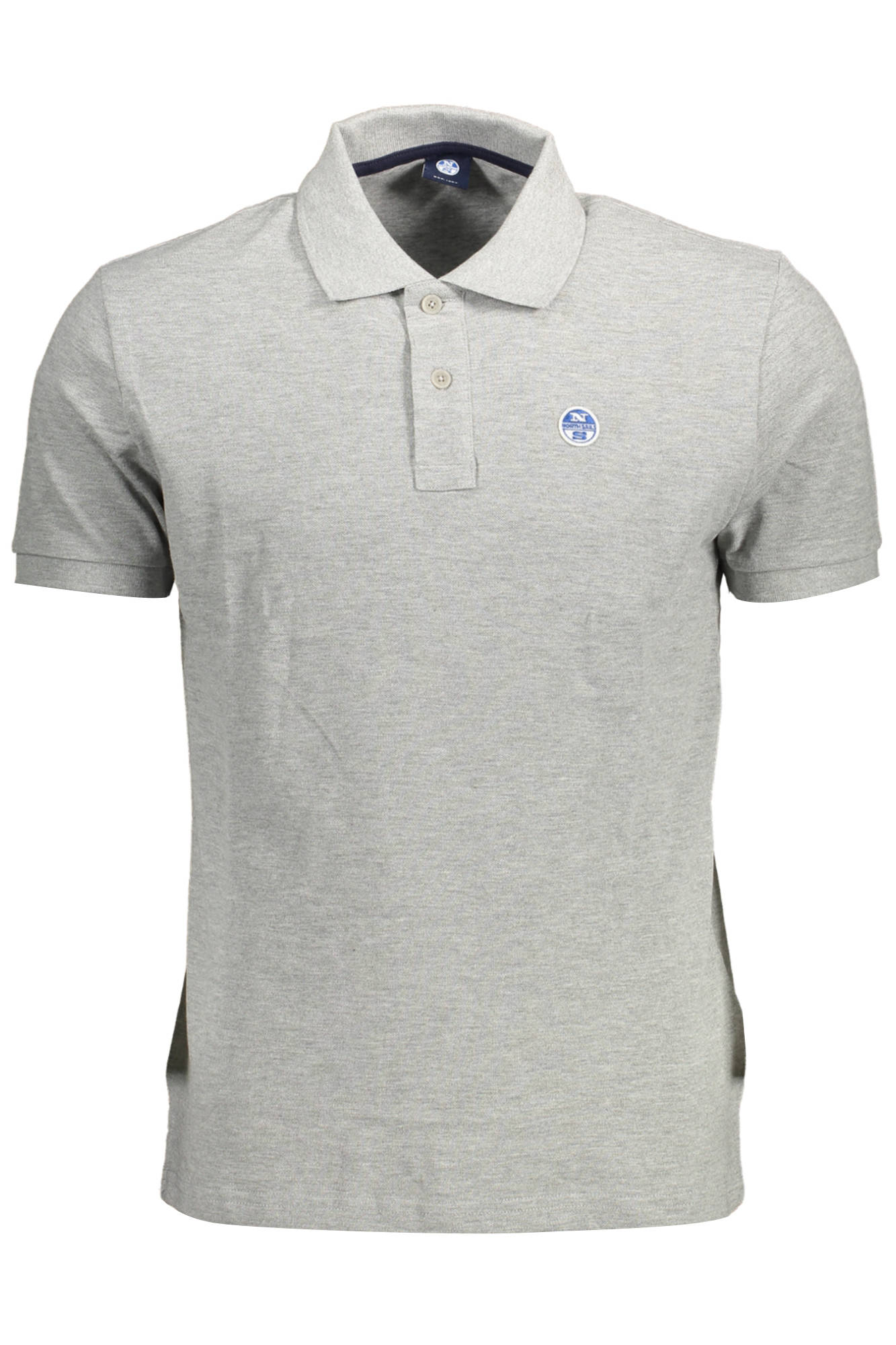 NORTH SAILS POLO MANICHE CORTE UOMO GRIGIO