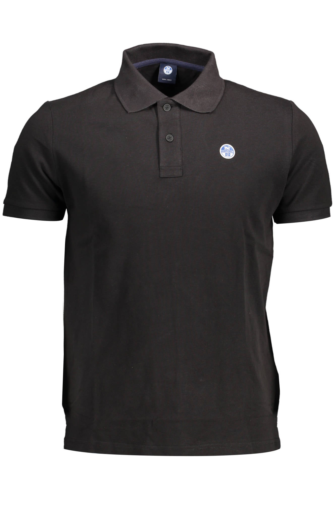 NORTH SAILS POLO MANICHE CORTE UOMO NERO