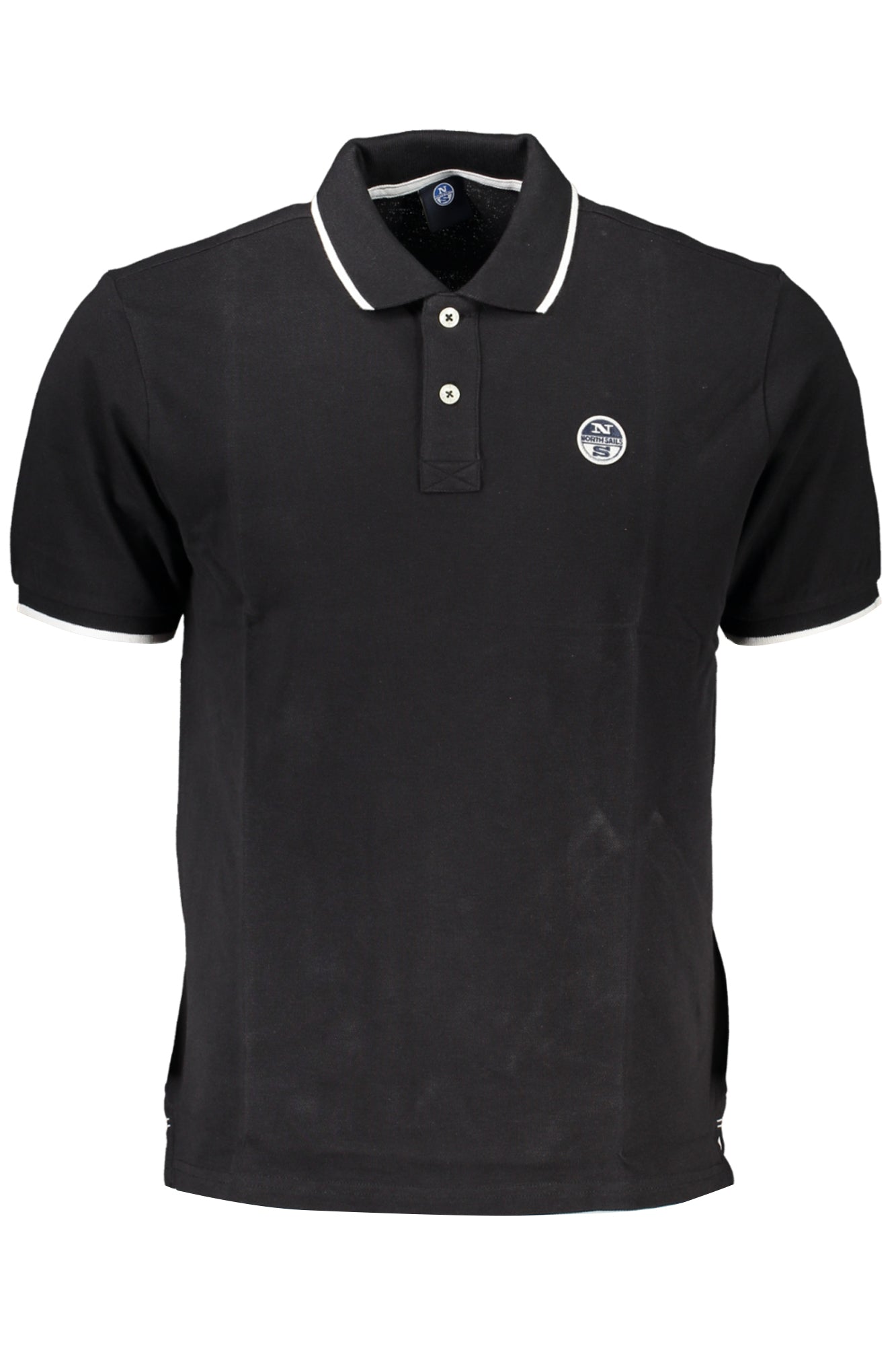 NORTH SAILS POLO MANICHE CORTE UOMO NERO