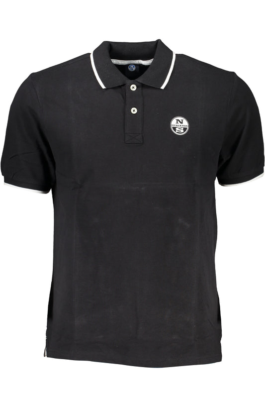 NORTH SAILS POLO MANICHE CORTE UOMO NERO