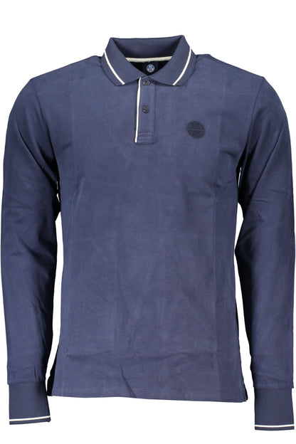 NORTH SAILS POLO MANICHE LUNGHE UOMO BLU