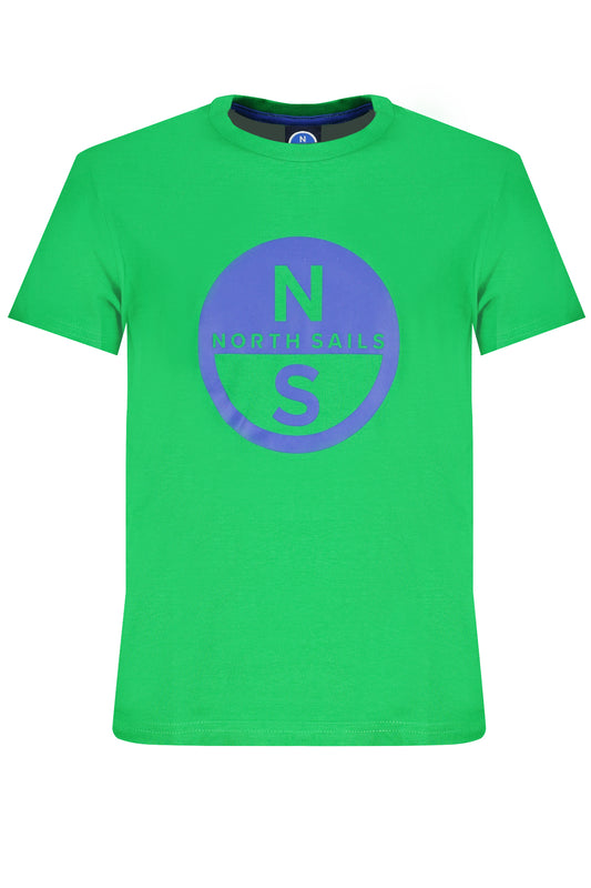 NORTH SAILS T-SHIRT MANICHE CORTE BAMBINO VERDE