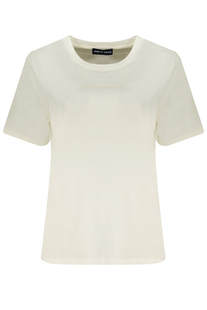 NORTH SAILS T-SHIRT MANICHE CORTE DONNA BIANCO