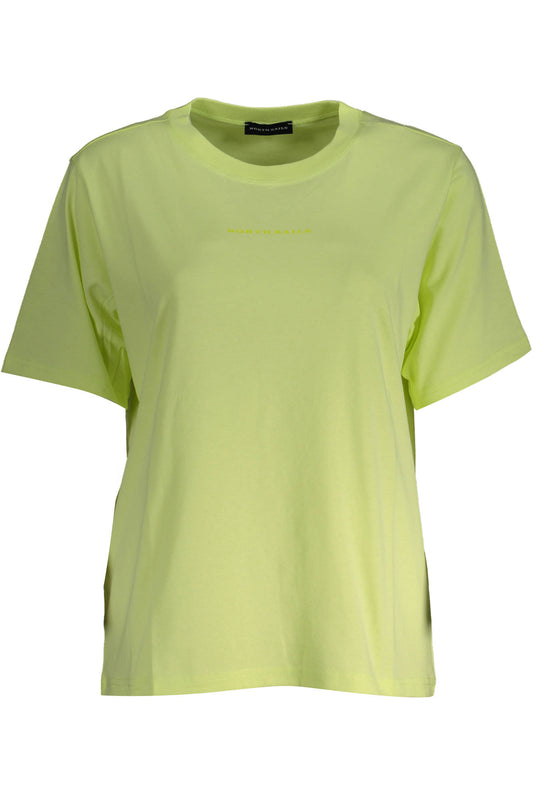 NORTH SAILS T-SHIRT MANICHE CORTE DONNA GIALLO