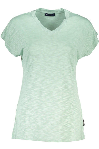 NORTH SAILS T-SHIRT MANICHE CORTE DONNA VERDE