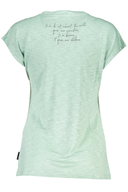 NORTH SAILS T-SHIRT MANICHE CORTE DONNA VERDE