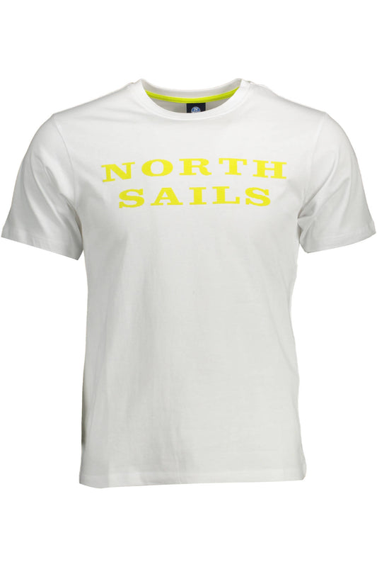 NORTH SAILS T-SHIRT MANICHE CORTE UOMO BIANCO