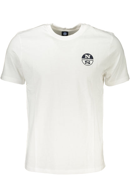 NORTH SAILS T-SHIRT MANICHE CORTE UOMO BIANCO