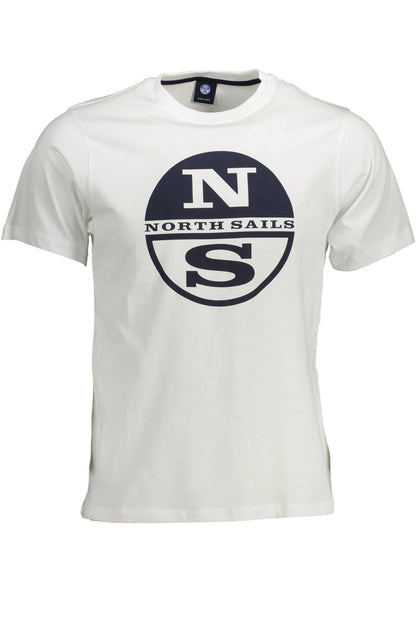 NORTH SAILS T-SHIRT MANICHE CORTE UOMO BIANCO