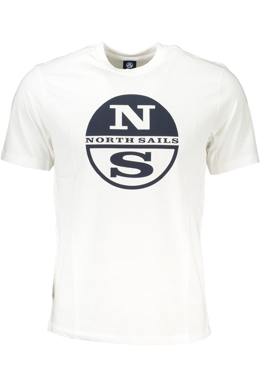 NORTH SAILS T-SHIRT MANICHE CORTE UOMO BIANCO