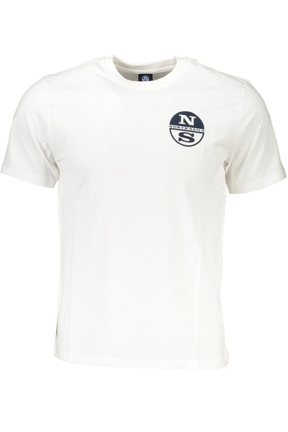 NORTH SAILS T-SHIRT MANICHE CORTE UOMO BIANCO