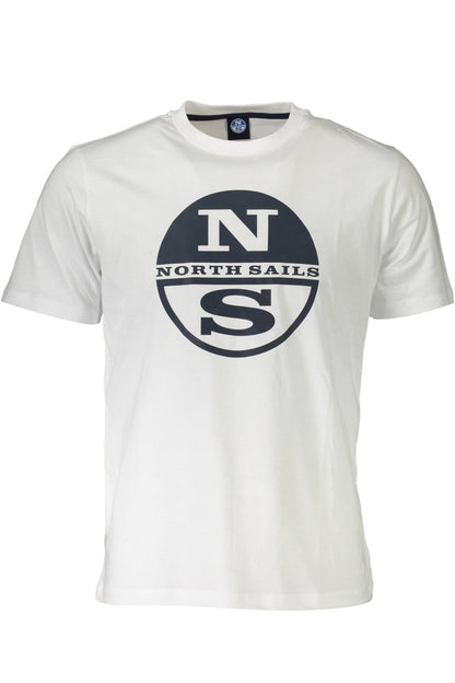 NORTH SAILS T-SHIRT MANICHE CORTE UOMO BIANCO