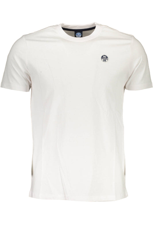 NORTH SAILS T-SHIRT MANICHE CORTE UOMO BIANCO