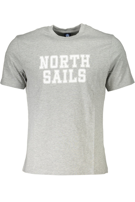 NORTH SAILS T-SHIRT MANICHE CORTE UOMO GRIGIO""