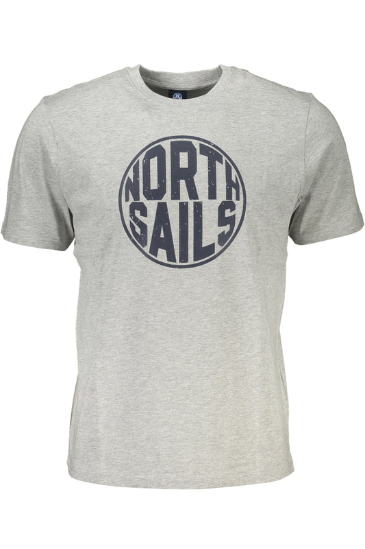 NORTH SAILS T-SHIRT MANICHE CORTE UOMO GRIGIO""