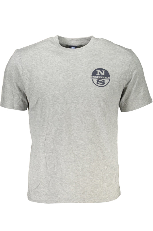 NORTH SAILS T-SHIRT MANICHE CORTE UOMO GRIGIO""