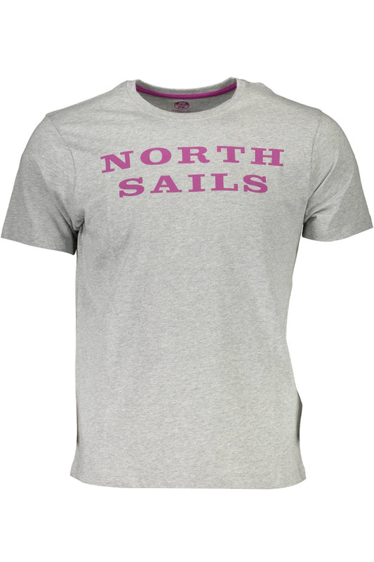 NORTH SAILS T-SHIRT MANICHE CORTE UOMO GRIGIO