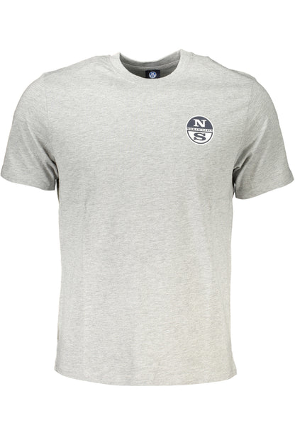 NORTH SAILS T-SHIRT MANICHE CORTE UOMO GRIGIO""