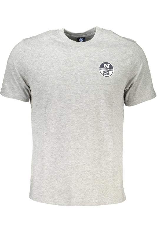 NORTH SAILS T-SHIRT MANICHE CORTE UOMO GRIGIO""