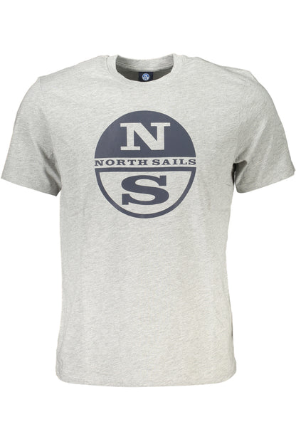 NORTH SAILS T-SHIRT MANICHE CORTE UOMO GRIGIO""